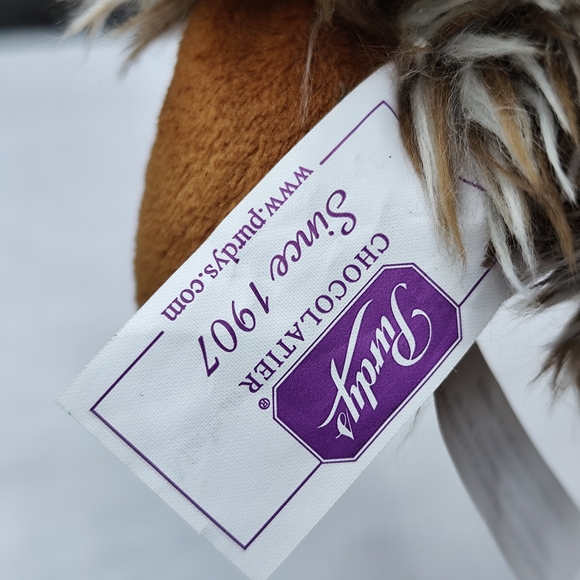 Purdys Chocolatier Hedgehog Plush Stuffed Animal Toy - Picture 4 of 7